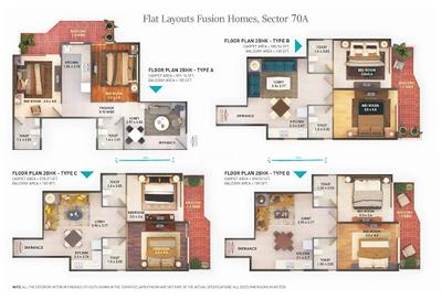2 BHK अपार्टमेंट