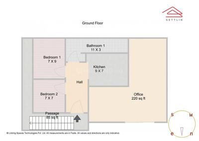 Gallery Cover Image of 2000 Sq.ft 3 BHK Independent House for buy in Krishnarajapura for 6800000