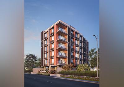 Gallery Cover Image of 2750 Sq.ft 4 BHK Apartment for buy in Santerian Glory, Ambawadi for 19300000