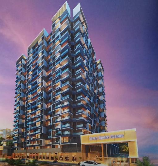 1091 Sqft 2 BHK Flat for sale in Seven Square Avenue Mira Road East