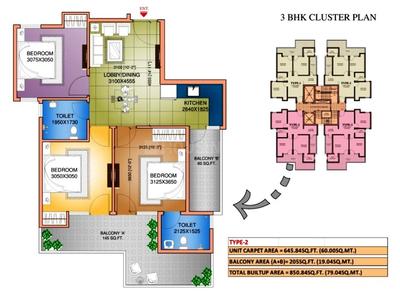 3 BHK Apartment