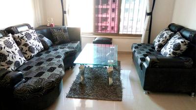 Gallery Cover Image of 1200 Sq.ft 3 BHK Apartment for rent in Thane West for 38000