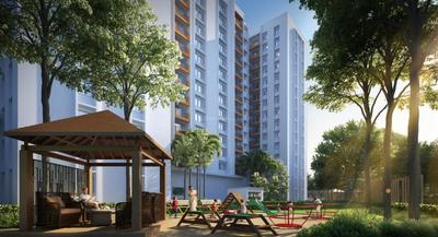 Gallery Cover Image of 1355 Sq.ft 2 BHK Apartment for buy in Gopalan Aqua, Chansandra for 9200000