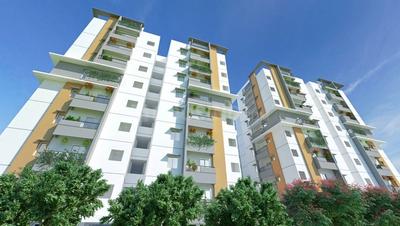 Gallery Cover Image of 1575 Sq.ft 3 BHK Apartment for buy in Khaja Guda for 7875000