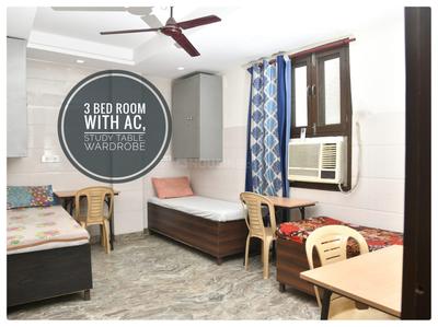 Bedroom Image of Shyam Ji Girls PG in Ganesh Nagar