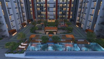 Gallery Cover Image of 1218 Sq.ft 2 BHK Apartment for buy in Thergaon for 7430568