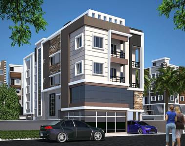Gallery Cover Image of 1070 Sq.ft 3 BHK Apartment for buy in Behala for 3745000