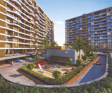 Gallery Cover Image of 1021 Sq.ft 2 BHK Apartment for buy in Wakad for 6210000