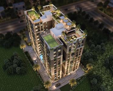 Gallery Cover Image of 1592 Sq.ft 3 BHK Apartment for buy in BG La Convent, Entally for 11600000
