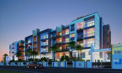 Gallery Cover Image of 1000 Sq.ft 2 BHK Apartment for buy in Krishnarajapura for 4450000