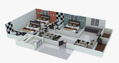 Gallery Cover Image of 1302 Sq.ft 3 BHK Apartment for buy in Attapur for 6400000