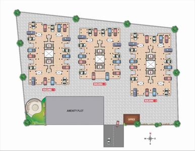 Gallery Cover Image of 555 Sq.ft 1 BHK Apartment for buy in Palase for 1443000