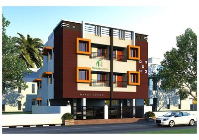 Gallery Cover Image of 732 Sq.ft 2 BHK Apartment for buy in Iyyappanthangal for 4300000