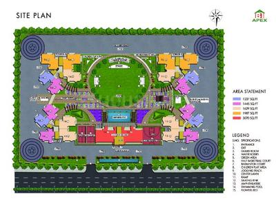 4 BHK अपार्टमेंट
