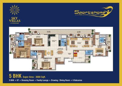 5 BHK Apartment