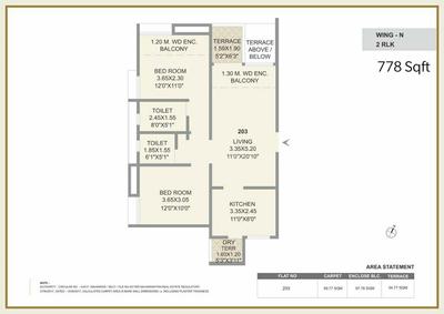 3 BHK Apartment