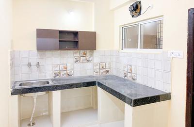 Kitchen Image of Sarovar Residency Flat No-102 in Mettuguda
