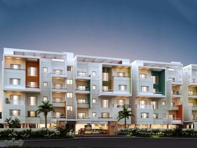 Gallery Cover Image of 1554 Sq.ft 3 BHK Apartment for buy in Perungudi for 9557000