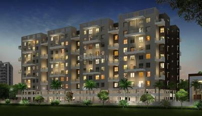 Gallery Cover Image of 945 Sq.ft 2 BHK Apartment for buy in Gayatrree Landmark Phase II , Thergaon for 6200000