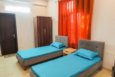 Bedroom Image of Furnished PG Building in Sushant Lok I