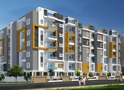 BHK 1190 Sqft Flat for sale at Pragathi Nagar, North Hyderabad - Main Image