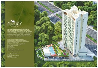 Gallery Cover Image of 950 Sq.ft 2 BHK Independent House for buy in Mukta Mukta Luxuria, Shilphata for 5697000