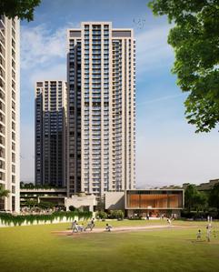 Gallery Cover Image of 1400 Sq.ft 3 BHK Apartment for buy in Thane West for 16500000