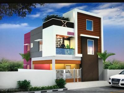 Gallery Cover Image of 1600 Sq.ft 3 BHK Independent House for buy in Perungalathur for 7500000
