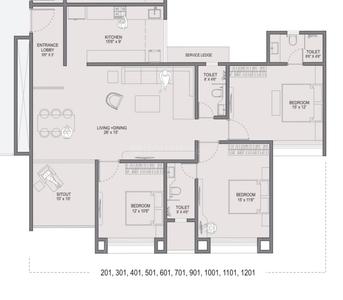 3 BHK Apartment