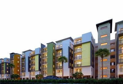 Gallery Cover Image of 831 Sq.ft 2 BHK Apartment for buy in Bachupally for 4457000