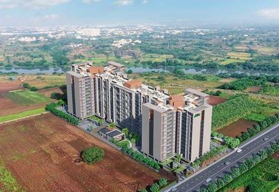 Gallery Cover Image of 1226 Sq.ft 3 BHK Apartment for buy in Mangalam Breeze, Alandi for 4900000