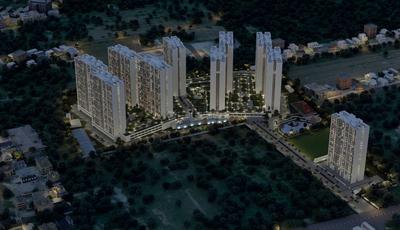 Gallery Cover Image of 678 Sq.ft 1 BHK Apartment for buy in Thanisandra for 4200000