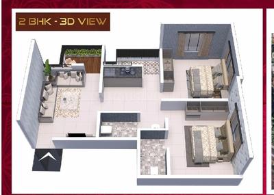 BHK 750 Sqft Flat for sale at Talegaon Dabhade, Property ID