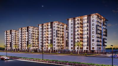 Gallery Cover Image of 1100 Sq.ft 2 BHK Apartment for buy in Group Hilltop Residency, Chandanagar for 3850000
