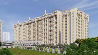 Gallery Cover Image of 850 Sq.ft 2 BHK Apartment for buy in Goel Ganga Ganga Amber II, Tathawade for 5500000