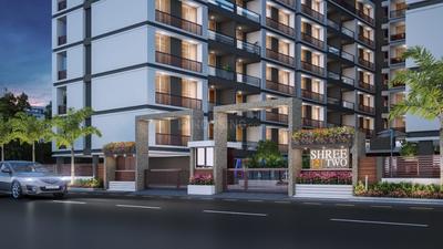 Gallery Cover Image of 1334 Sq.ft 3 BHK Apartment for buy in Bhayli for 6120000