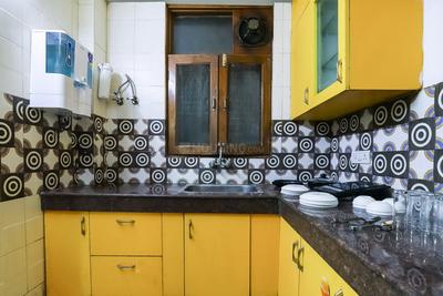 Kitchen Image of Oyo Life Nod665 in Sector 100