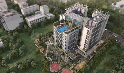 Gallery Cover Image of 1190 Sq.ft 2 BHK Apartment for buy in Vaishnavi Triniti, Hebbal Kempapura for 7497000