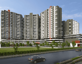 Gallery Cover Image of 634 Sq.ft 1 BHK Apartment for buy in Tulip Infinity Planet C And D Wing, Moshi for 2800000