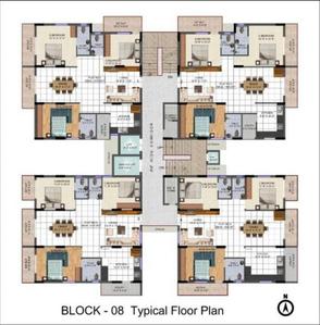 Gallery Cover Image of 1440 Sq.ft 3 BHK Apartment for buy in Kukatpally for 4750560