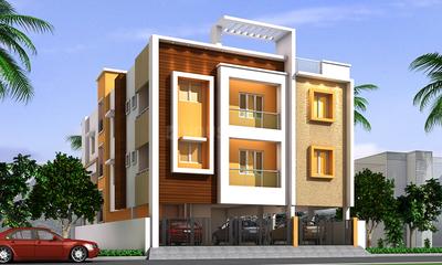 Gallery Cover Image of 1341 Sq.ft 3 BHK Apartment for buy in South kolathur for 7509600