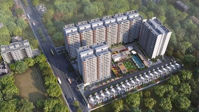 Gallery Cover Image of 1100 Sq.ft 2 BHK Apartment for buy in Dhanori for 4899000