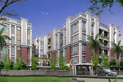 Gallery Cover Image of 1231 Sq.ft 3 BHK Apartment for buy in Haltu for 7017000