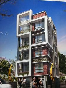 Gallery Cover Image of 600 Sq.ft 2 BHK Independent Floor for buy in Baguiati for 2100000