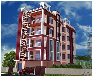 Gallery Cover Image of 521 Sq.ft 1 BHK Apartment for buy in New Town for 2200000