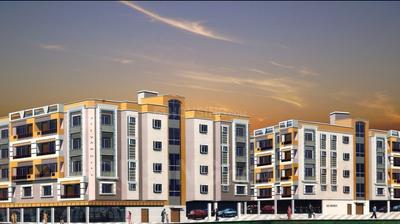 Gallery Cover Image of 1100 Sq.ft 3 BHK Apartment for buy in M/S Bharat Shelter Jeevandeep, Panihati for 3300000