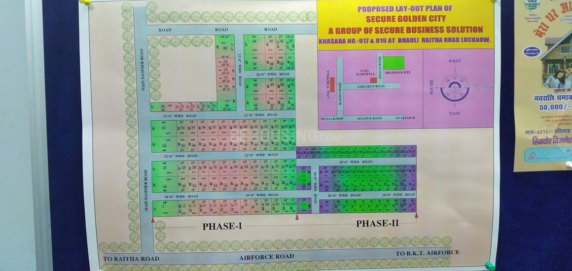 Floor Plan Floor Plan Image of Sq.ft Residential Plot for buy in Aliganj for 2750000