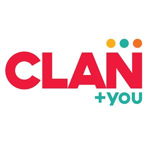 CLAN + you logo