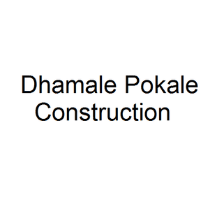 Dhamale Pokale Construction logo