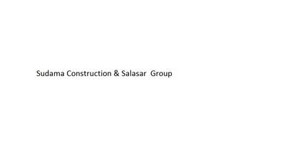 Sudama Construction & Salasar Group logo